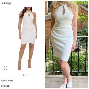 Siena Halter Keyhole Body-Con Dress